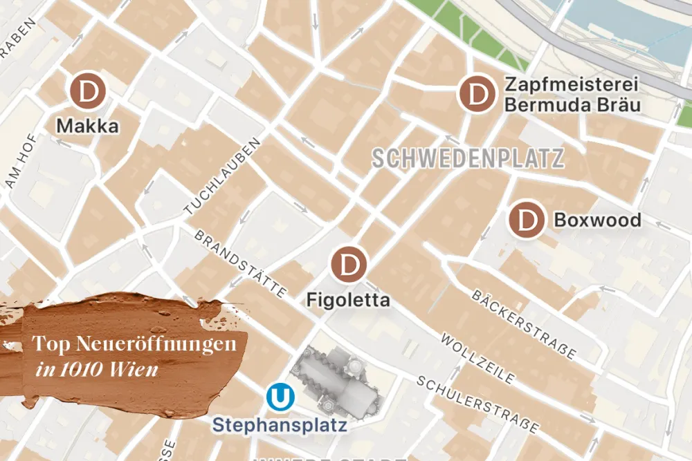 4 neue Hotspots im Herzen Wiens